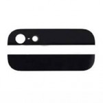 iPhone 5 Back Cover Top & Bottom Glass Replacement (Black)